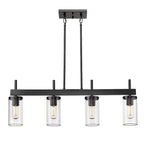 Copper Grove Luminaire suspendu linéaire à 4 lumières DeBruy