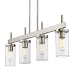 Copper Grove Luminaire suspendu linéaire à 4 lumières DeBruy