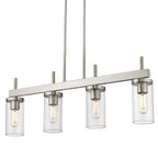 Copper Grove Luminaire suspendu linéaire à 4 lumières DeBruy