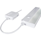 Éclairage sous meuble Progress Lighting Hide-a-lite III à 2 lampes - Blanc