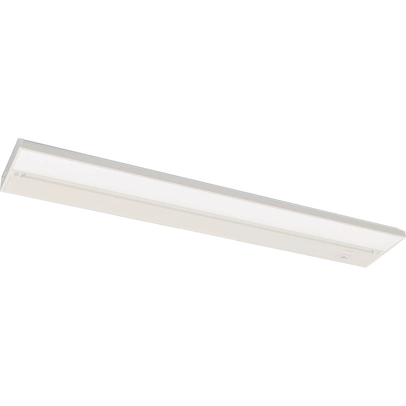 Luminaire sous-meuble à DEL blanche Noble Pro de 32 pouces, abat-jour en polycarbonate blanc